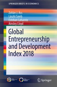 cover of the book Global Entrepreneurship and Development Index 2018