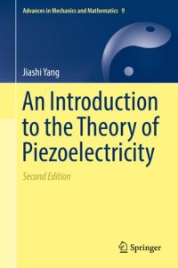 cover of the book An Introduction to the Theory of Piezoelectricity