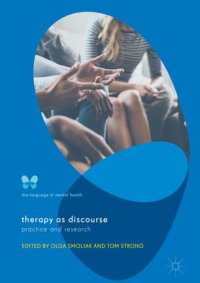 cover of the book Therapy as Discourse: Practice and Research