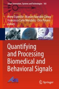 cover of the book Quantifying and Processing Biomedical and Behavioral Signals