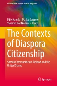 cover of the book The Contexts of Diaspora Citizenship: Somali Communities in Finland and the United States