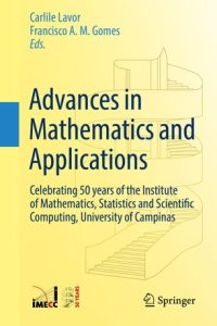 cover of the book Advances in Mathematics and Applications: Celebrating 50 years of the Institute of Mathematics, Statistics and Scientific Computing, University of Campinas