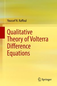 cover of the book Qualitative Theory of Volterra Difference Equations