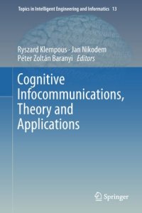 cover of the book Cognitive Infocommunications, Theory and Applications