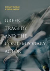 cover of the book Greek Tragedy and the Contemporary Actor