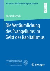 cover of the book Die Verräumlichung des Evangeliums im Geist des Kapitalismus