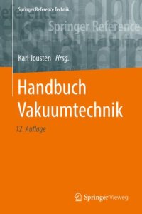 cover of the book Handbuch Vakuumtechnik