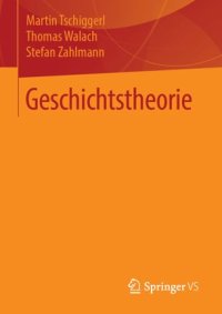 cover of the book Geschichtstheorie