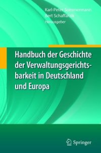 cover of the book Handbuch der Geschichte der Verwaltungsgerichtsbarkeit in Deutschland und Europa