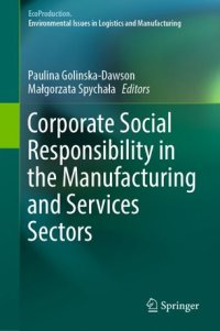 cover of the book Corporate Social Responsibility in the Manufacturing and Services Sectors