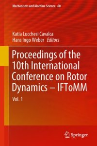 cover of the book Proceedings of the 10th International Conference on Rotor Dynamics – IFToMM: Vol. 1