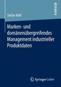 cover of the book Marken- und domänenübergreifendes Management industrieller Produktdaten