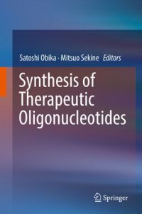 cover of the book Synthesis of Therapeutic Oligonucleotides