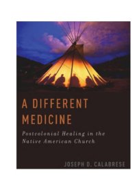 cover of the book A Different Medicine: Postcolonial Healing in the Native American Church