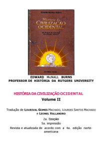 cover of the book História da Civilização Ocidental: Do Homem das Cavernas Até a Bomba Atômica