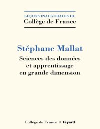 cover of the book Sciences des donnees et apprentissage en grande dimension