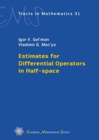 cover of the book Estimates for Differential Operators in Half-space