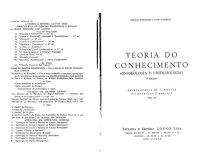 cover of the book Teoria do Conhecimento