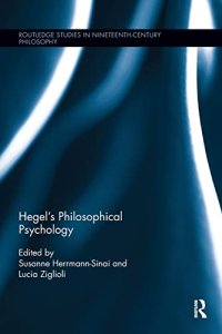 cover of the book Hegel's Philosophical Psychology