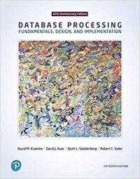 cover of the book Database Processing: Fundamentals, Design, and Implementation