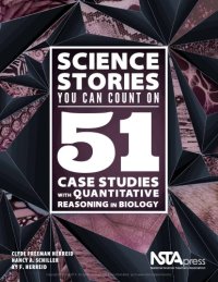 cover of the book Science stories you can count on : 51 case studies with quantitative reasoning in biology