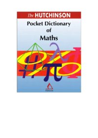 cover of the book The Hutchinson pocket dictionary of maths