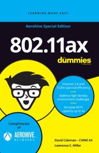 cover of the book 802.11ax for Dummies: Aerohive Special Edition