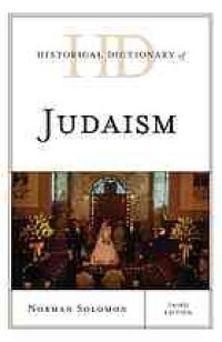 cover of the book Historical dictionary of Judaism