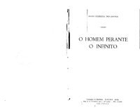 cover of the book O Homem Perante o Infinito