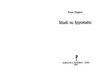 cover of the book Studi su Ipponatte