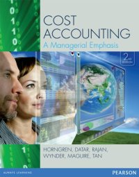 cover of the book Cost accounting : a managerial emphasis