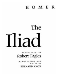 cover of the book The Illiad