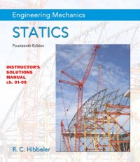 cover of the book Instructor’s Solutions Manual for Engineering Mechanics: Statics (ch01-09)