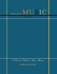 cover of the book Rudiments of Music: A Concise Guide to Music Theory