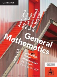 cover of the book CSM General Mathematics VCE Units 1&2