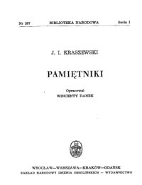 cover of the book Pamiętniki