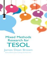 cover of the book Mixed Methods Research for TESOL