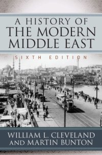 cover of the book A history of the modern Middle East