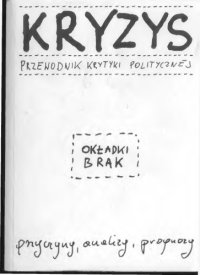 cover of the book Kryzys. Przewodnik Krytyki Politycznej