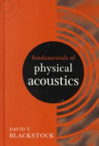 cover of the book Fundamentals of Physical Acoustics