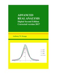 cover of the book Advanced Real Analysis