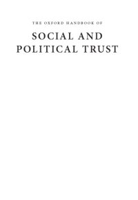 cover of the book The Oxford Handbook of Social and Political Trust