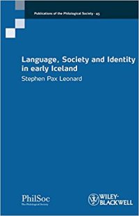 cover of the book Language, Society and Identity in Early Iceland