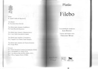 cover of the book Filebo