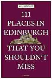 cover of the book 111 places in Edinburgh that you shouldn’t miss