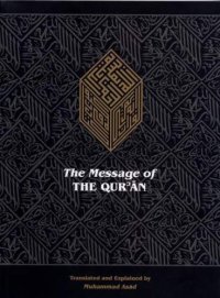 cover of the book The Message of the Qur’an