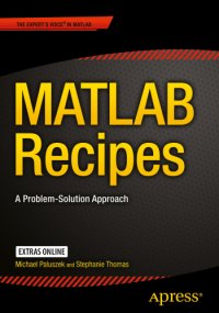 cover of the book MATLAB Recipes: A Problem-Solution Approach