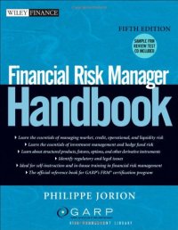 cover of the book Financial Risk Manager Handbook, 5th edition