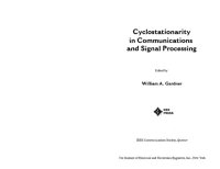 cover of the book Cyclostationarity in Communications and Signal Processing