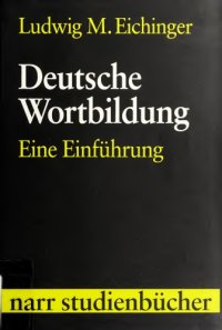 cover of the book Deutsche Wortbildung. Eine Einführung